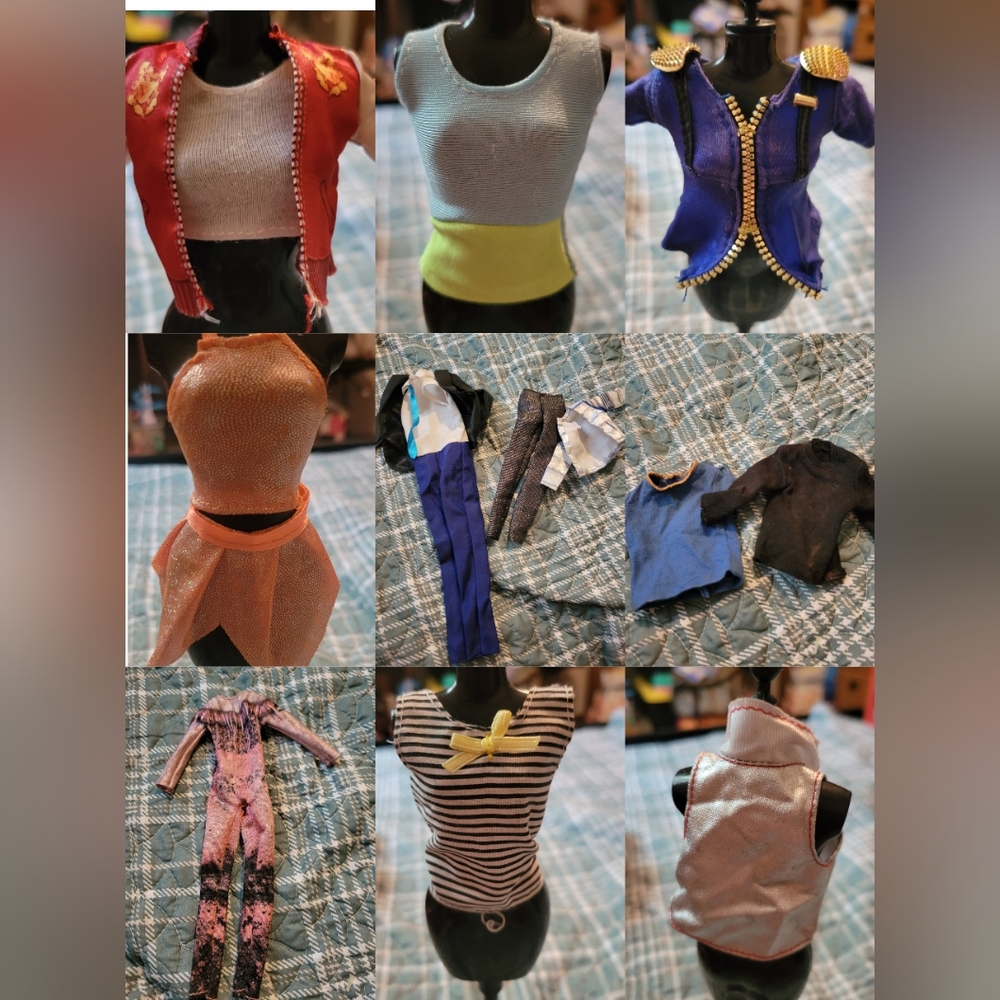 Assorted Doll Clothing Set